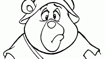 Tamis head coloring page